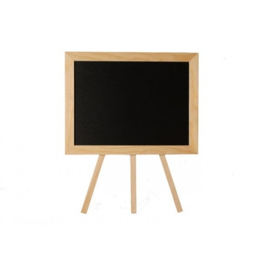 22X26Cm Mini Blackboard With Tripod Stand Mdf, Paties, Weddings, Café'S
