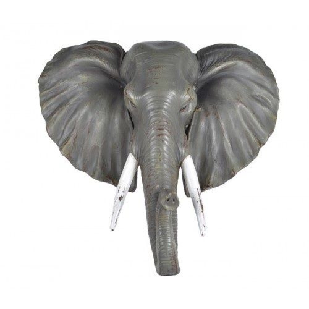 resin elephant head