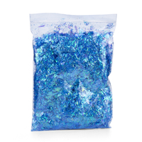20g Blue Glitter Flakes Metallic Iridescent Colour Arts & Crafts Or Epoxy Resin