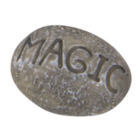 Miniature Magic Inspirational Stone 2.5cm 1pce Resin Ornament