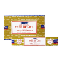 Satya 72 Incense Sticks Tree of Life Scented Bulk Pack