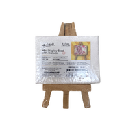 1pce Mont Marte Mini Display Easel with Canvas 6cmx8cm