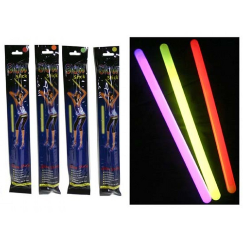 4pce Jumbo Glow Sticks 30cm Party Sticks