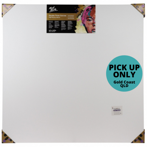Mont Marte Canvas 101cm Square Double Thick Premium Large Stretched Frame PICK UP ONLY 40in"