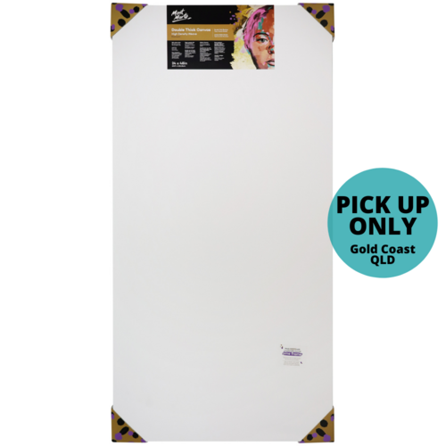 Mont Marte Canvas 60cm x 121cm Double Thick Premium Large Stretched Frame PICK UP ONLY 24x48in"