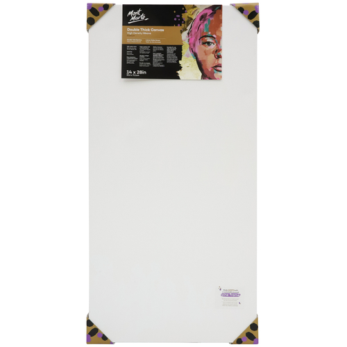 Mont Marte Canvas 35cm x 71cm Double Thick Premium Stretched Frame 14x28in"