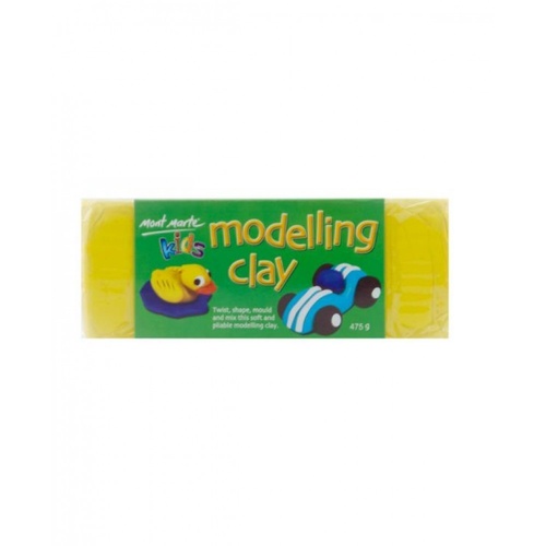 Yellow Mont Marte Kids Modelling Clay 475g