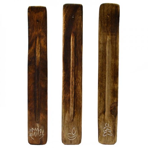 1pce 26cm Wooden Incense Holder, Burning Incense, Zen Aromatherapy