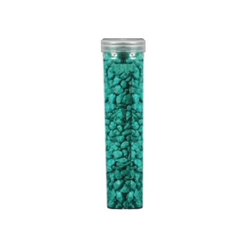 1pce 650g Tube of 1-2cm Coloured Rocks / Gravel for Home D̩cor-Green