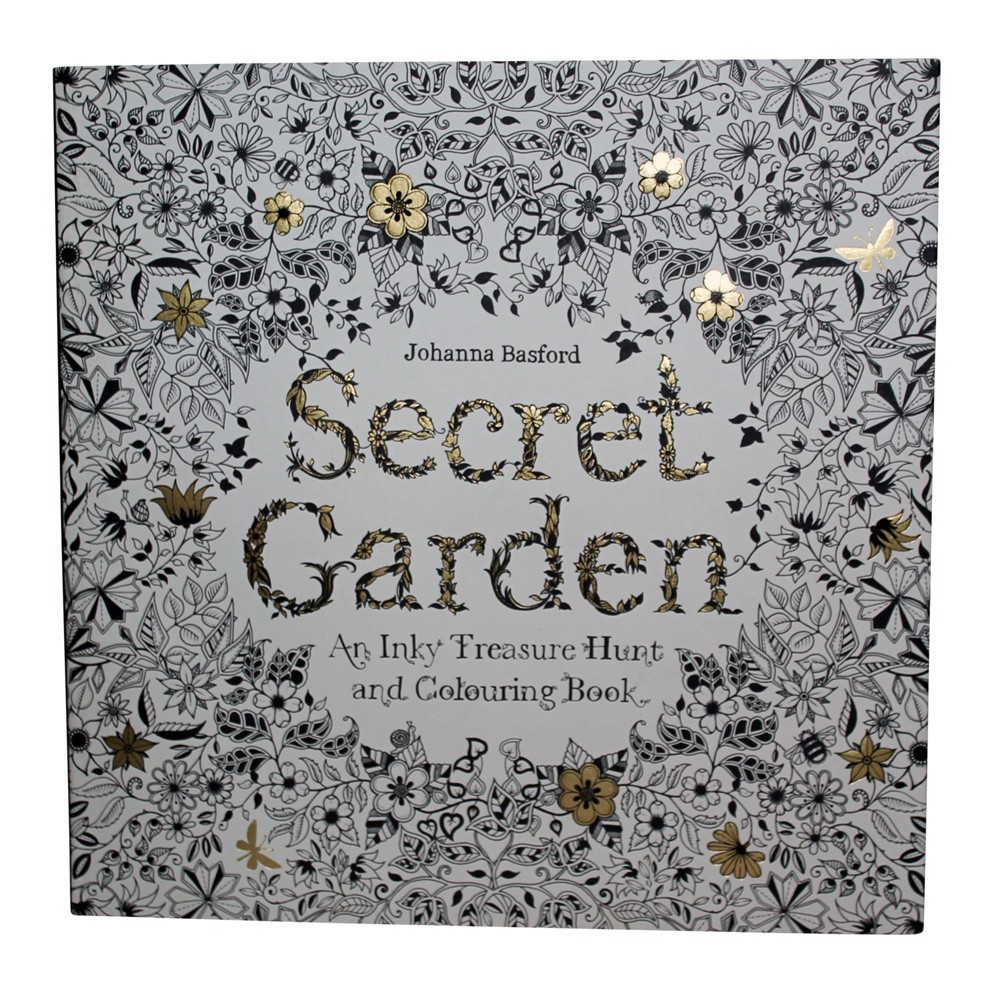Adult Colouring Book By Johanna Basford 25Cm 75 Pages Of Coloring Therapy