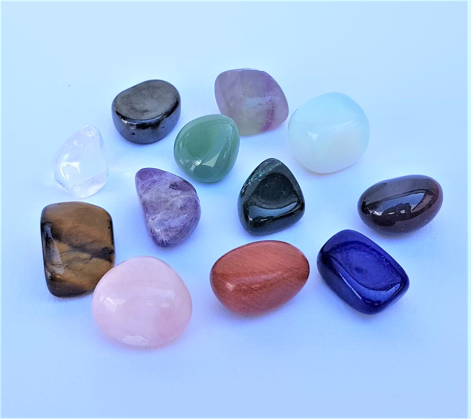 New 1pce 2-3cm Tumbled Gem Stones 12 Assorted Crystals To Choose Healing 