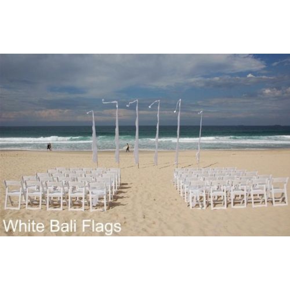 1pce Satin Bali Flag with Heart Tail, 18 Colours, 1m-7m Sizes, Wedding & Events, - Picture 131 of 270