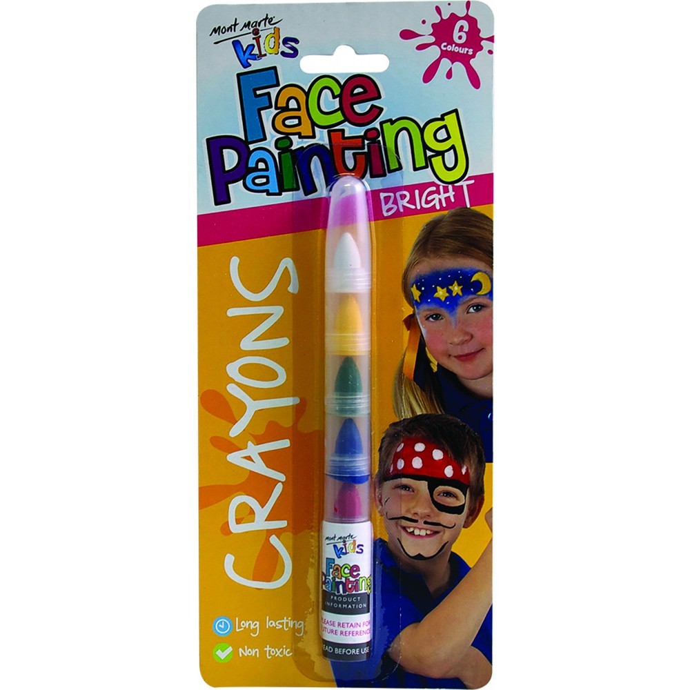 Mont Marte Kids Face Painting Crayons Let the kids get creative