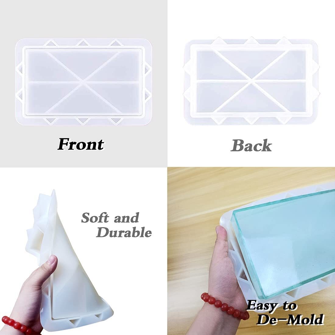 diy 4 pieces clutch mold resin| Alibaba.com