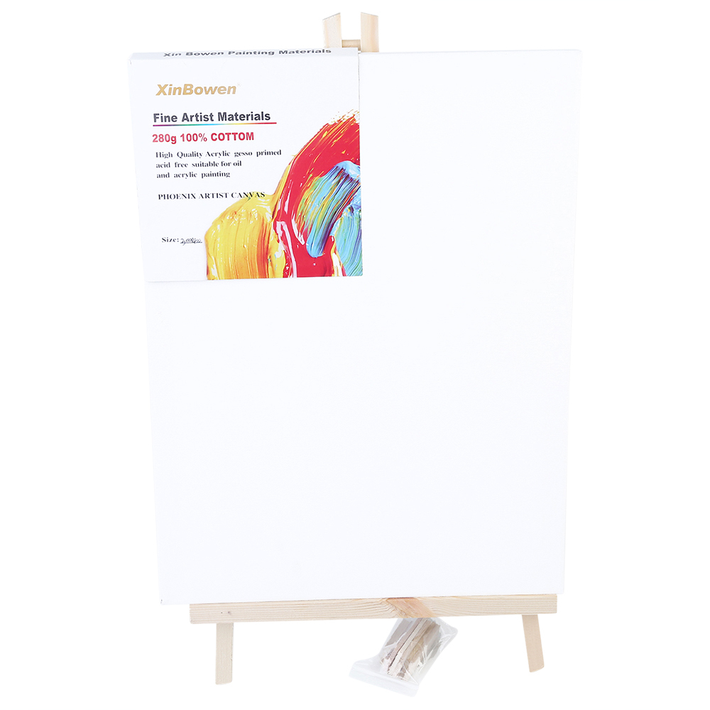 1pce Mont Marte Mini Display Easel with Canvas 8x10cm