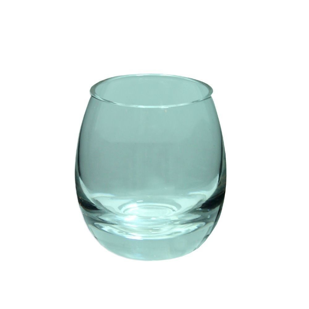 4pce 9cm Glass Candle Urn Vase For Tealight Floating Candles