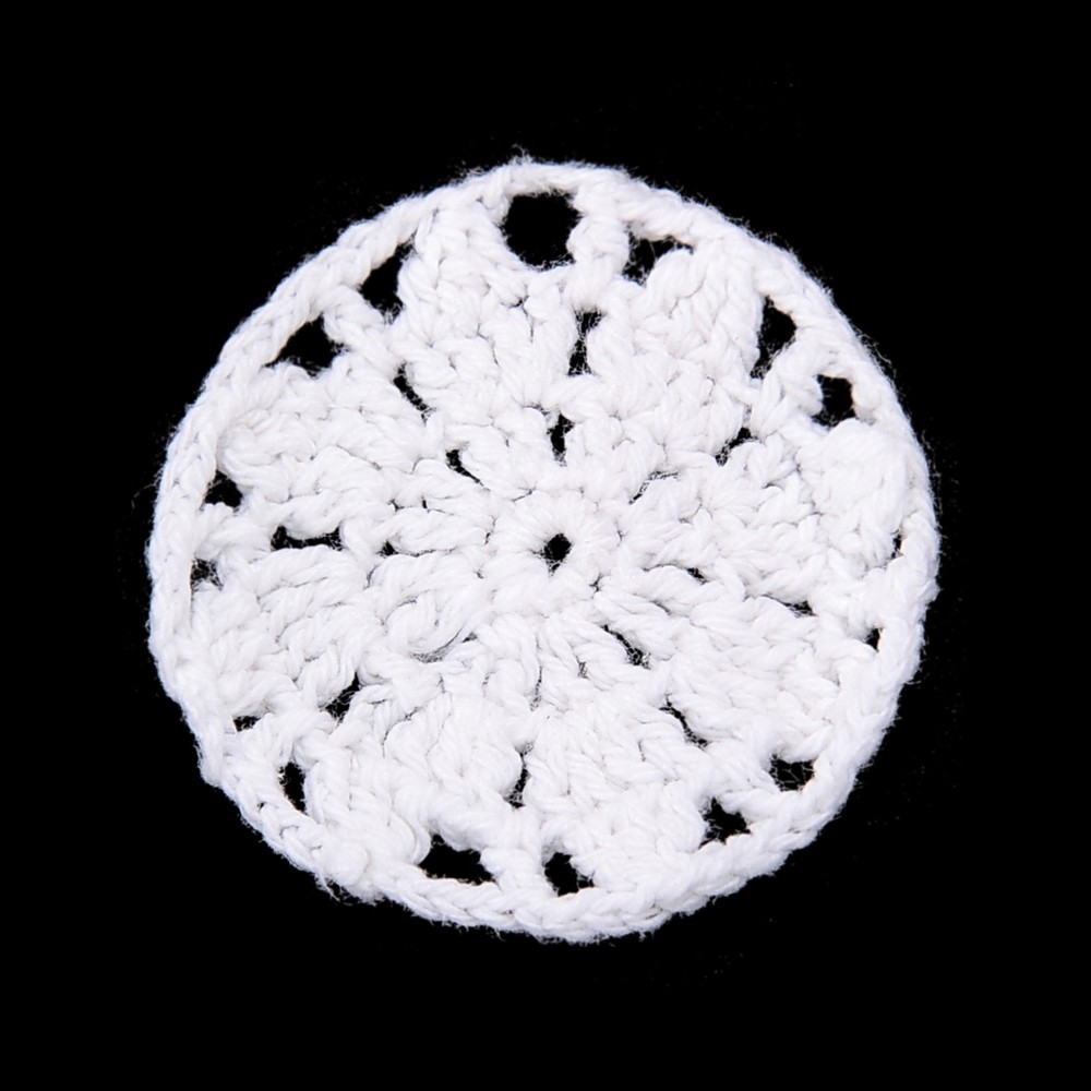 12pce White Cotton Crochet Doily, DIY Home Decor, Bulk Value eBay