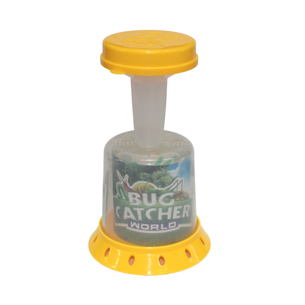 1pce Yellow Kids Bug Catcher Insects Observing Critters Plastic