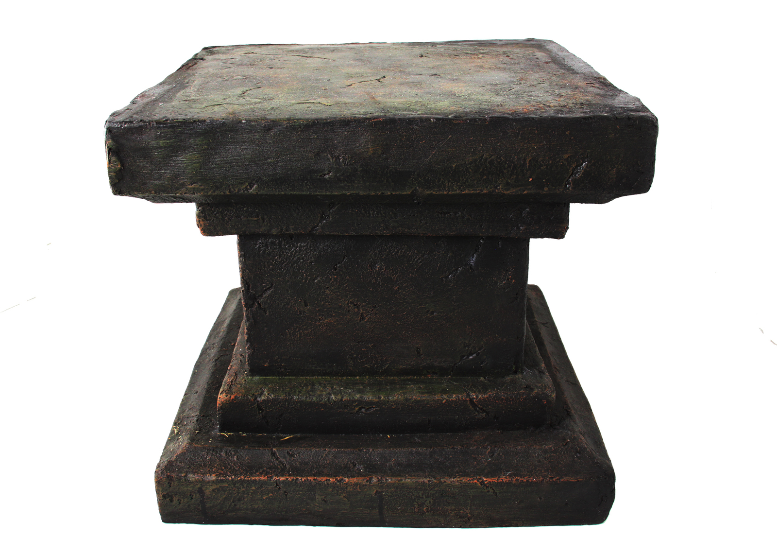 35cm Garden Column Pedestal in Classic, Rustic, Antique Style