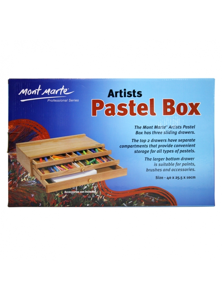 Mont Marte Pastel Box 3 Drawer Ebay
