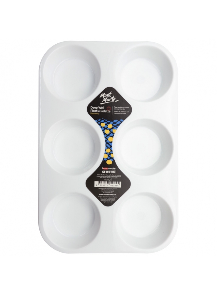 MONT MARTE Stainless Steel Twin Paint Dipper with lids