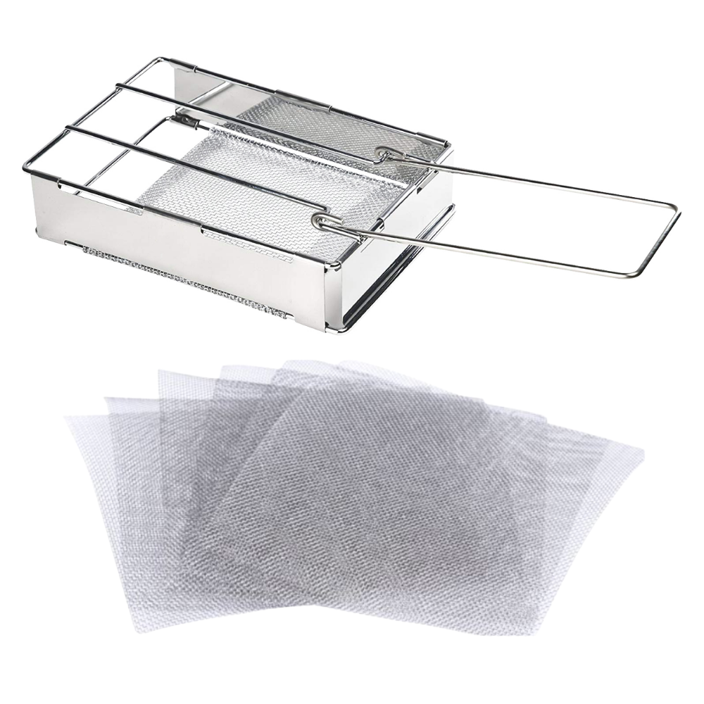 Folding Gauze Toaster Stainless Steel 29x11x4cm Folds Compact