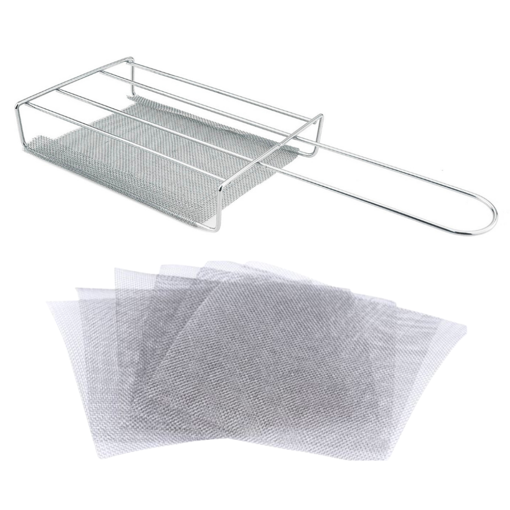 Camp Toaster Stainless Steel Metal 30x11.5x3.5cm Gauze Sheet