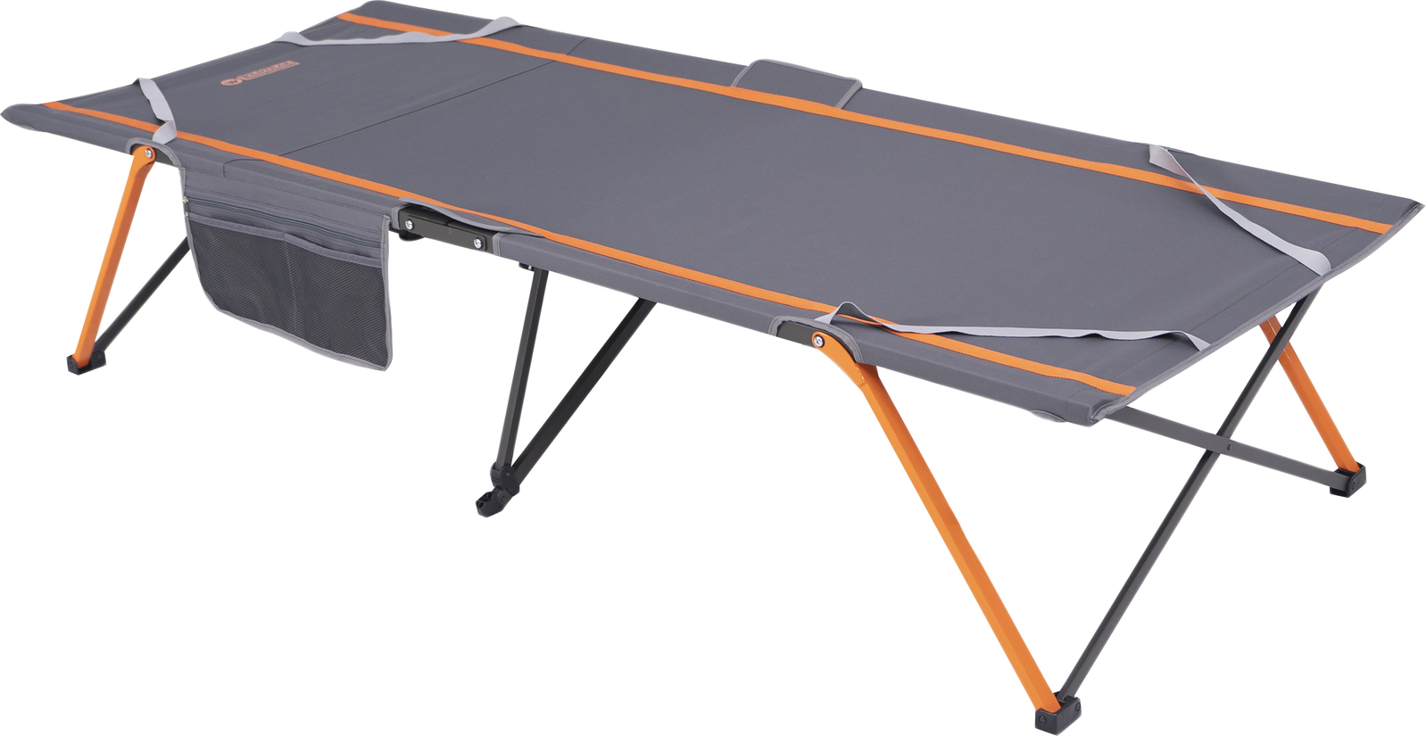 Easy Up Camp Stretcher Bed Single Jumbo 218x90x42cm No Assembly 150kg Rated