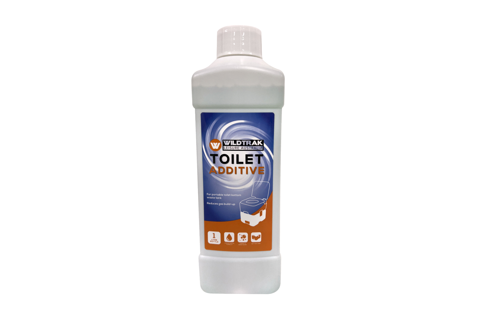 Toilet Bottom Tank Additive 1 Litre Reduce Gas Build Up, Portable Camp