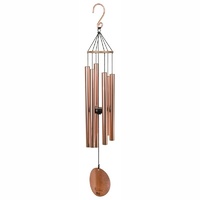 42 inch / 106cm Aureole Tunes Rose Gold Wind Chime Hand Tuned