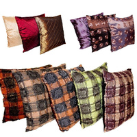 40cm Cushion Cover Decor Polyester Assorted Designs (No Insert)