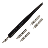 Calligraphy Pen Set with 5 Nibs, Writing, Sketching & Art