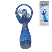 250ml Water Spray Bottle Fan Soft Blades Ice Cool & AA Batteries Included