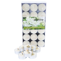 1 Pack of 36pce Jasmine Scented Tealight Candles 4 Hour Burning Time