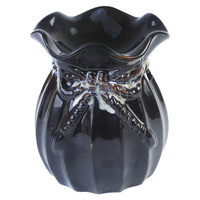 Oil Burner 12.5cm Darker Style Vintage Style Decent Holding Capacity Glazed Ceramic