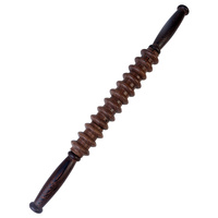 Back & Muscle Massage Roller 1pce 49cm Bar Wooden Very Effective