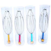 1pce 22cm Head Massager in Gift Box Multiple Stem Colour