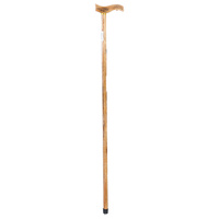 1pce 90cm Natural Wooden Walking Stick / Aid 