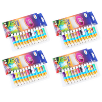 4x Oil Paints Sets 12 Coloured Tubes Artist Quality 9ml Paint Set Bundle