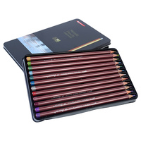 Superior 12pce Artist Metalic Pencils In Metal Tin