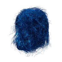 Blue Foil Tinsel Fuzz Shredded Metallic Spray Wedding Party Decorations