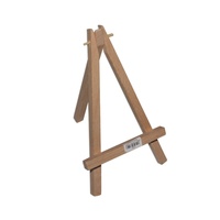1pce 10cm Medium Timber Easel Natural Colour Cute Craft Stand