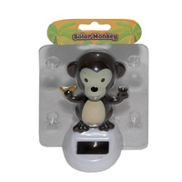 10cm Grooving Monkey Solar Powered Great for the Car, Office or Kitchen
