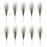 10pce Green Display Grass Set Stem 150cm Artificial Plant / Flower Filler