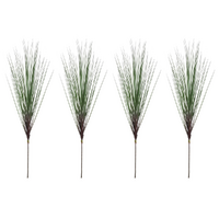 4pce Green Display Grass Stem 150cm Artificial Plant / Flower Filler