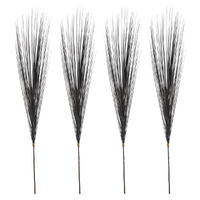 4pce Brown Display Grass Stem 150cm Artificial Plant / Flower Filler