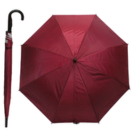 Maroon Red 109cm Business Golf Umbrella Large Automatic Open Waterproof & Windproof