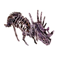 Kids 3D Dinosaur Triceratops Puzzle, Educational and Fun, Thinking MQ009