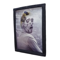 Zombie Man 48cm Framed 3D Vintage Horror Scary Print Illusion Halloween