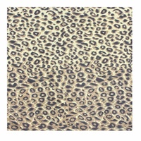 Bandana - Animal / Tiger Print in brown tones and black 100% Cotton 55x55cm